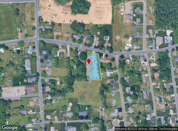  733 Chapin St, Ludlow, MA Parcel Map