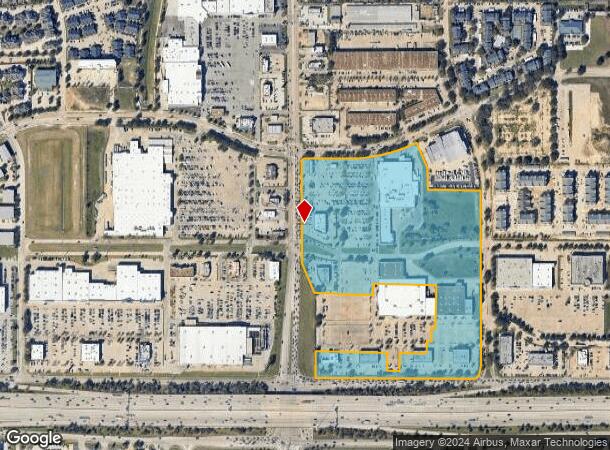  1462 Fry Rd, Houston, TX Parcel Map