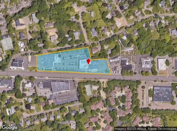  1365 Post Rd E, Westport, CT Parcel Map