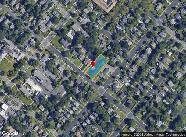  141 S Euclid Ave, Westfield, NJ Parcel Map