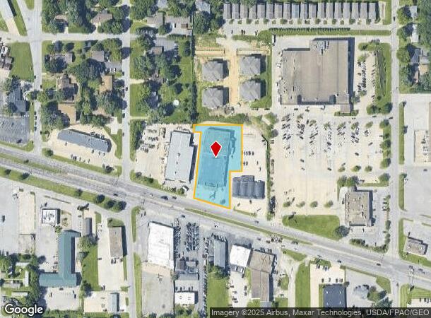 4020 University Ave, Waterloo, IA Parcel Map