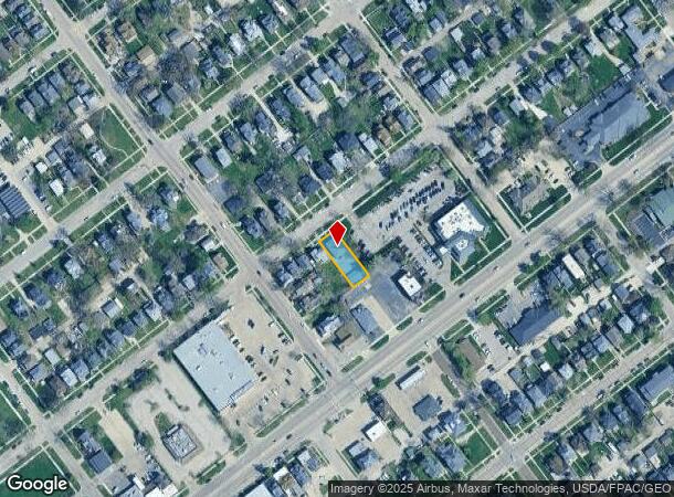  1617 A Ave Ne, Cedar Rapids, IA Parcel Map