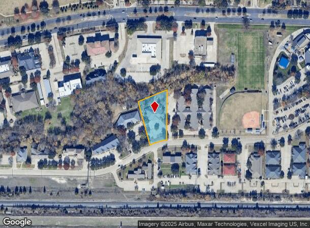 5221 Village Creek Dr, Plano, TX Parcel Map