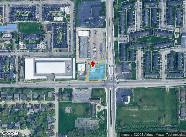 4208 N Post Rd, Indianapolis, IN Parcel Map