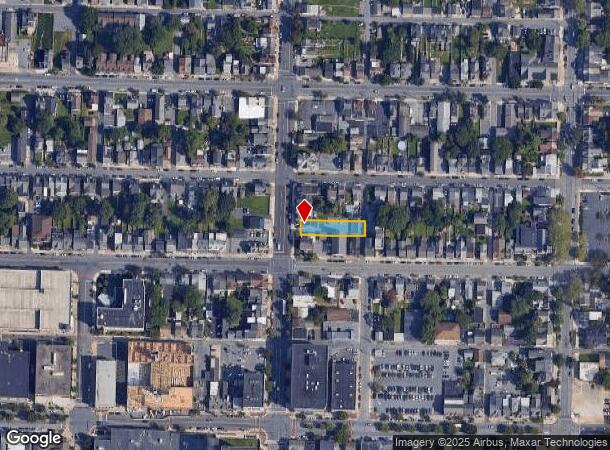  710 N New St, Bethlehem, PA Parcel Map
