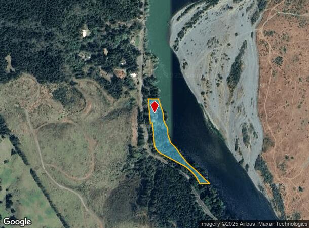  94966 N Bank Rogue River Rd, Gold Beach, OR Parcel Map