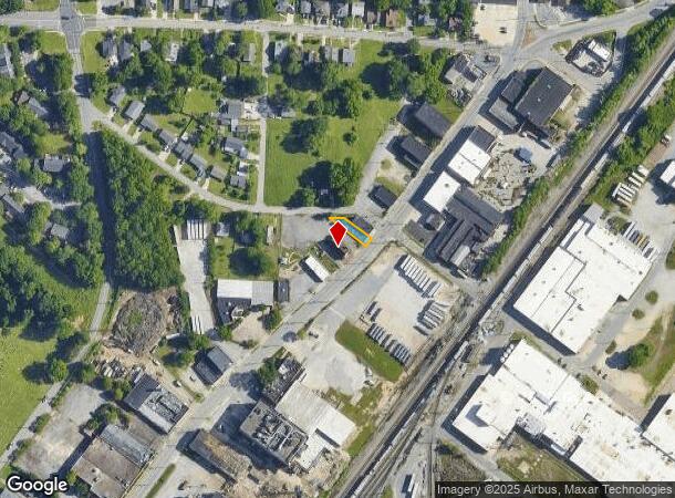  1602 W English Rd, High Point, NC Parcel Map