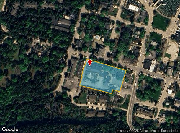  4199 Main St, Fish Creek, WI Parcel Map