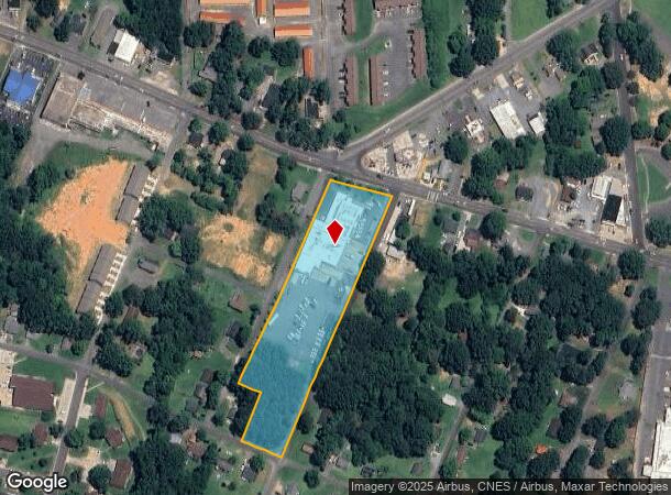 1610 E Main St, Albemarle, NC Parcel Map