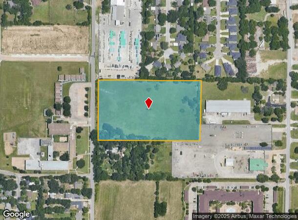  600 Edgeworth Dr, Balch Springs, TX Parcel Map