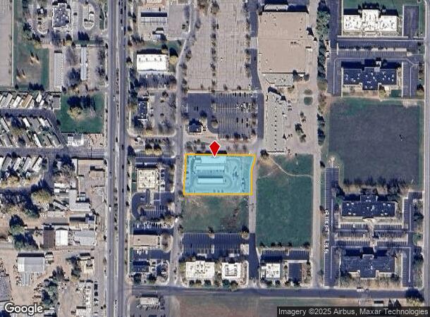  1606 N College Ave, Fort Collins, CO Parcel Map