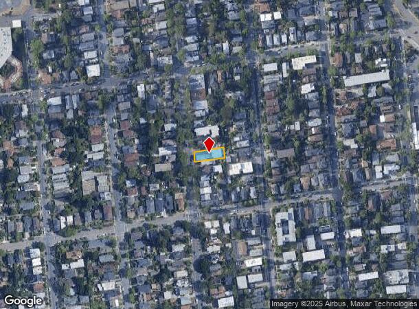 1429 Martin Luther King Jr Way, Berkeley, CA Parcel Map