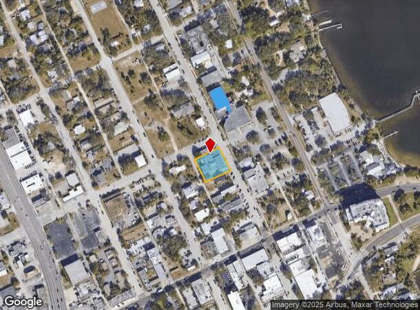  1520 Highland Ave, Melbourne, FL Parcel Map