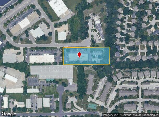 14719 W 114Th Ter, Lenexa, KS Parcel Map