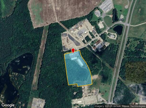  20042 Isle Of Wight Industrial Par Rd, Smithfield, VA Parcel Map