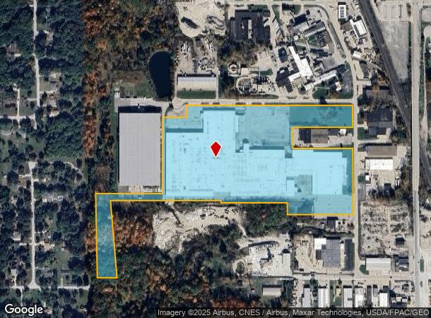  7008 Krick Rd, Bedford, OH Parcel Map