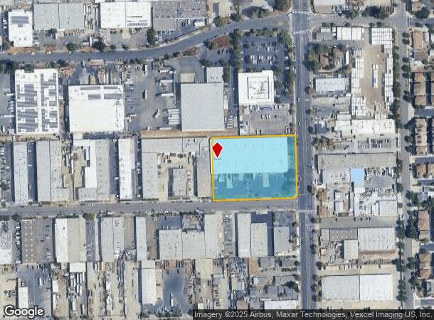  2039 American Ave, Hayward, CA Parcel Map