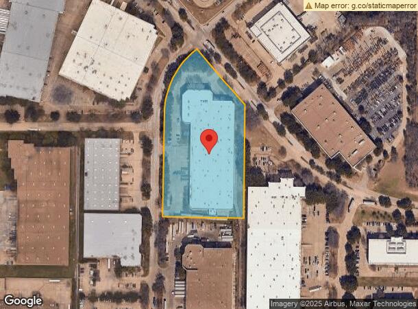  4400 Diplomacy Rd, Fort Worth, TX Parcel Map