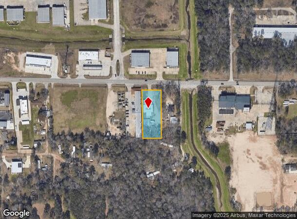  27722 Robinson Rd, Conroe, TX Parcel Map