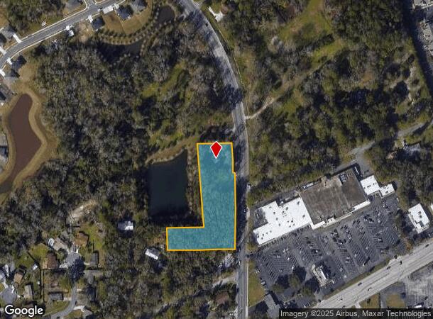  1508 Fouraker Rd, Jacksonville, FL Parcel Map