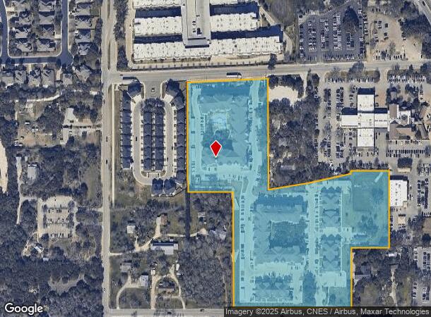  21630 Milsa Dr, San Antonio, TX Parcel Map