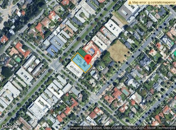  416 San Vicente Blvd, Santa Monica, CA Parcel Map