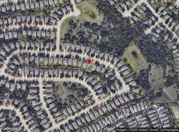  3643 Pine Needle Cir, Round Rock, TX Parcel Map