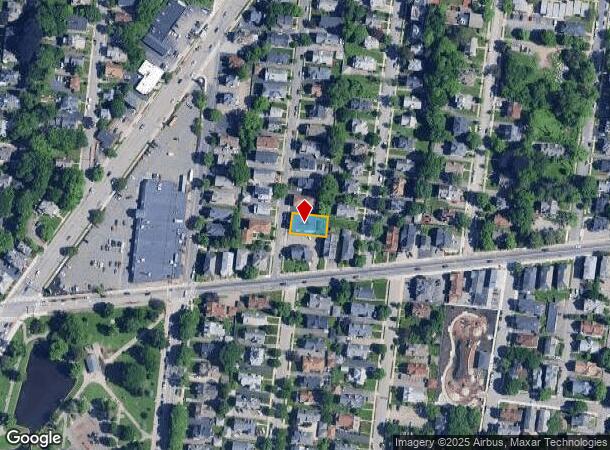  14 Dover St, Worcester, MA Parcel Map