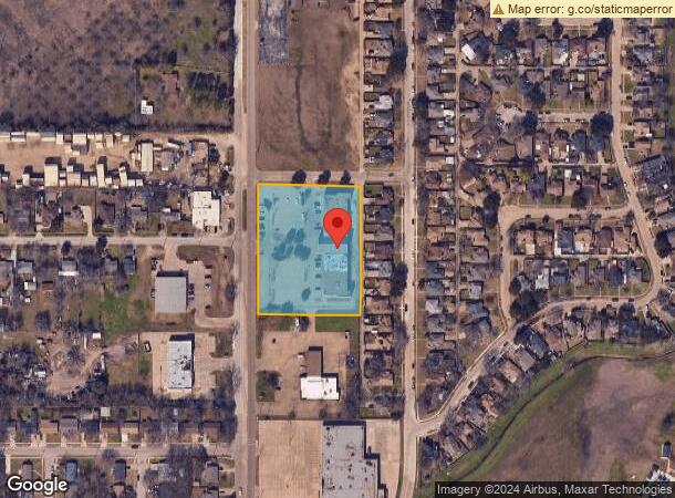  4000 Pioneer Rd, Balch Springs, TX Parcel Map