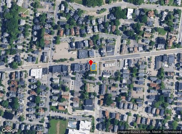 107 Highland St, Worcester, MA Parcel Map