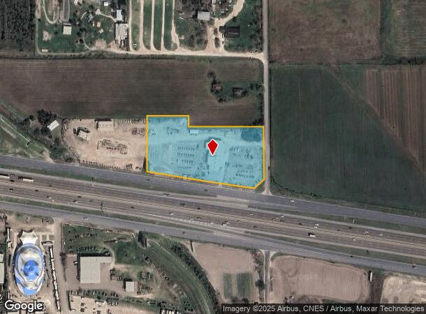  1600 W Expressway 83, Alamo, TX Parcel Map