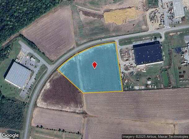  1035 Page Rd, Washington, NC Parcel Map