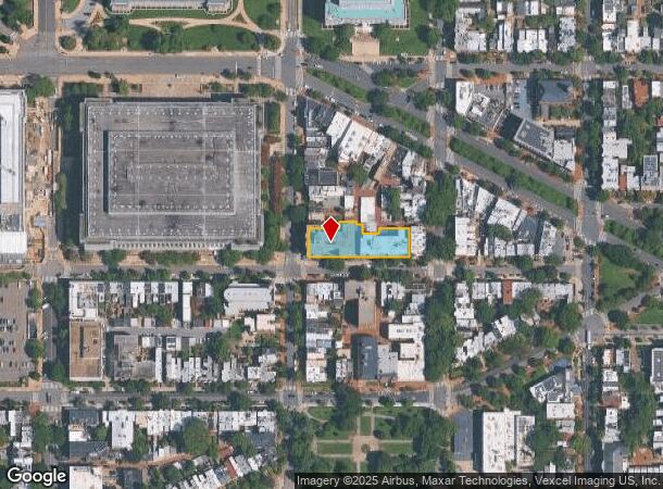 200 C St Se, Washington, DC Parcel Map