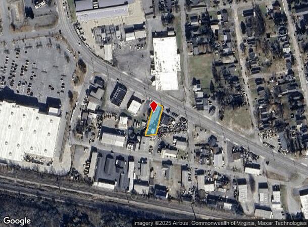 714 W 4Th St, Salem, VA Parcel Map