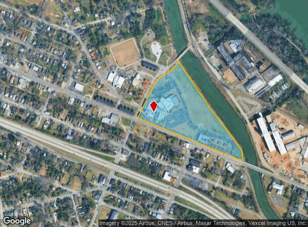 1833 Broad St, Augusta, GA Parcel Map