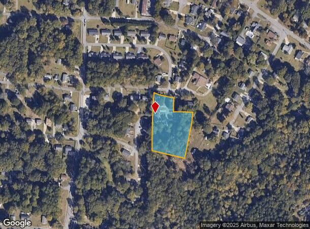 301 S Summey St, Dallas, NC Parcel Map
