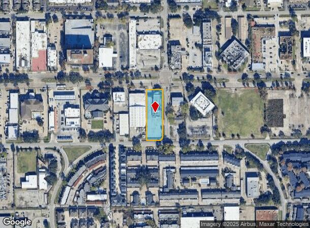  6213 Richmond Ave, Houston, TX Parcel Map