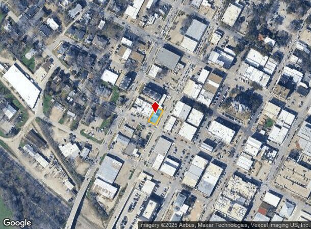  204 S Elm St, Waxahachie, TX Parcel Map