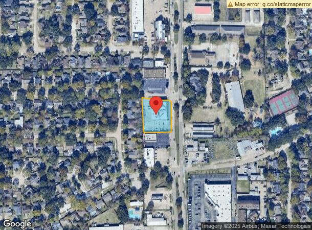  1710 S Dairy Ashford Rd, Houston, TX Parcel Map