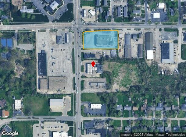  4555 N Shadeland Ave, Indianapolis, IN Parcel Map