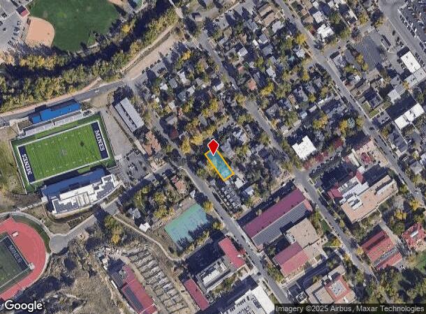 1119 12Th St, Golden, CO Parcel Map
