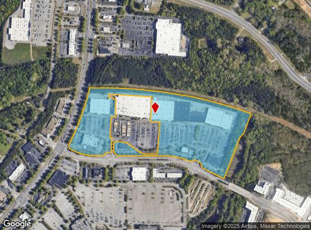  3205 Woodward Crossing Blvd, Buford, GA Parcel Map