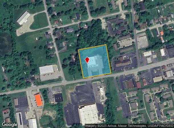 1355 Jefferson St, Greenfield, OH Parcel Map