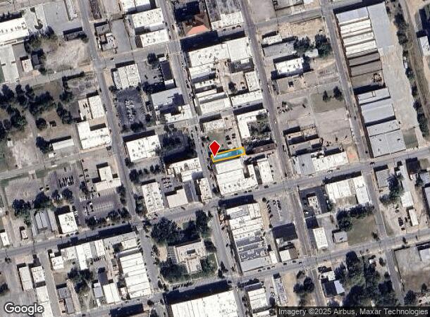  113 N Travis St, Sherman, TX Parcel Map