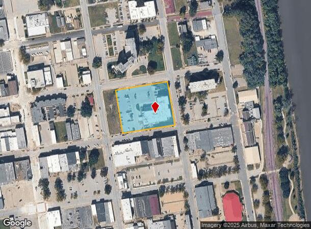 250 Delaware St, Leavenworth, KS Parcel Map