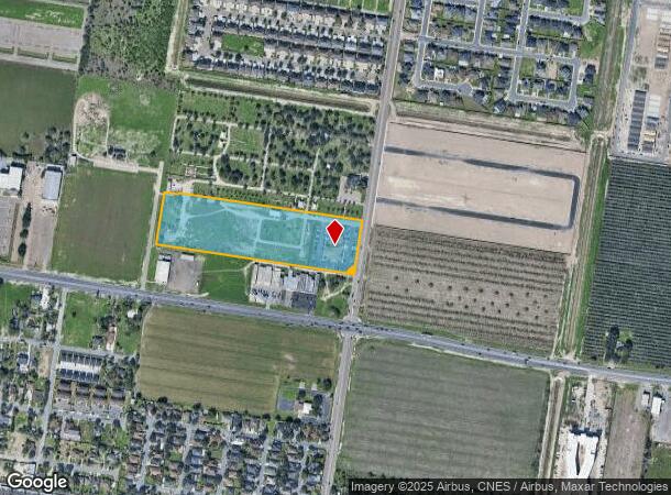 4607 N Sugar Rd, Pharr, TX Parcel Map