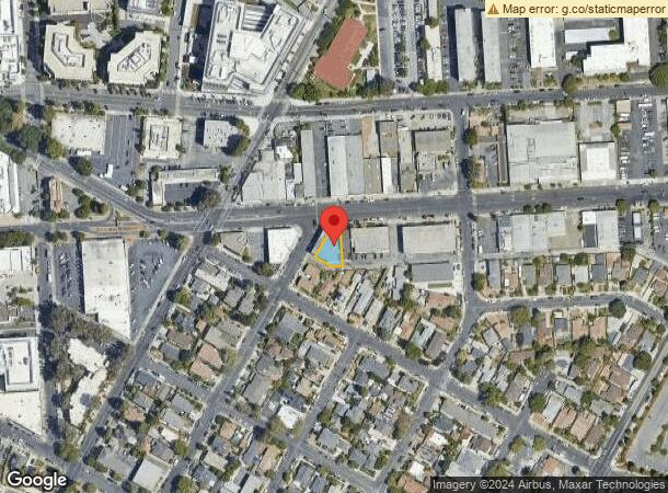  1747 Broadway St, Redwood City, CA Parcel Map