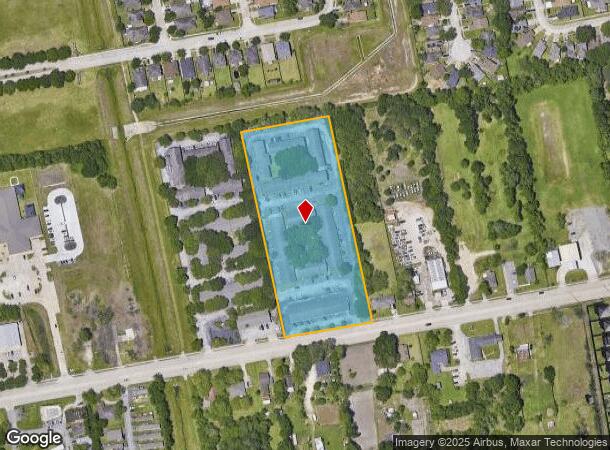  605 Massey Tompkins Rd, Baytown, TX Parcel Map