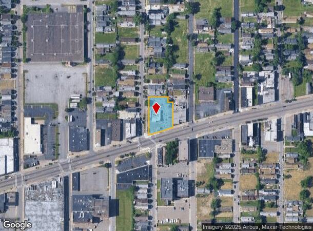 1066 Broadway St, Buffalo, NY Parcel Map