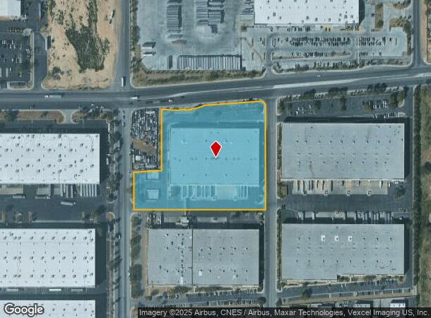  4775 E Cheyenne Ave, Las Vegas, NV Parcel Map